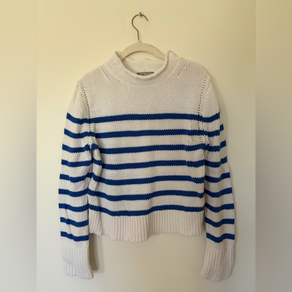 J Crew rollneck sweater 100% cotton S